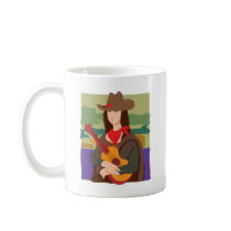 Mona Lisa Cowgirl Mugs
