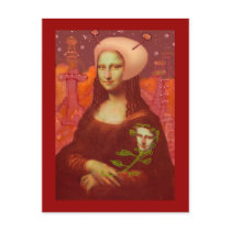 Mona Lisa da Marso postcards