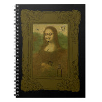 Mona Lisa Defaced notebooks