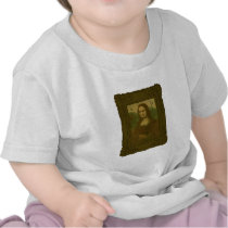 Mona Lisa Defaced t-shirts