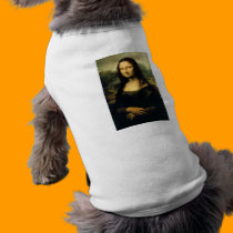 Mona Lisa pet clothing