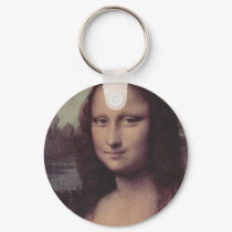 Mona Lisa Face keychains