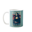 Mona Lisa Forever Young mugs