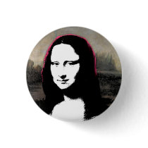 Mona Lisa Head buttons by fredwilder Mona Lisa Head buttons