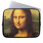 Mona Lisa Head Detail - Leonardo Da Vinci Laptop Computer Sleeve