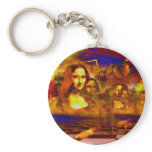 Mona Lisa Keychain