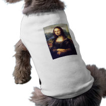 Mona Lisa, Leonardo da Vinci Dog Shirt