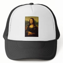 Mona Lisa - Leonardo Da Vinci Hats
