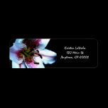 Mona Lisa Lily Address Label labels