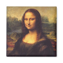 Mona Lisa magnets by Ladiebug Mona Lisa magnets