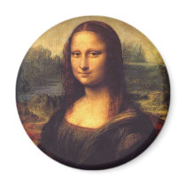 Mona Lisa magnets by Ladiebug Mona Lisa magnets