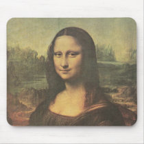 Mona Lisa Mouse Pads
