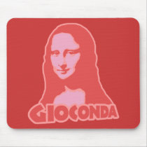 Mona Lisa Mouse Pads