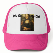 mona lisa, My Girl, My Girl hats