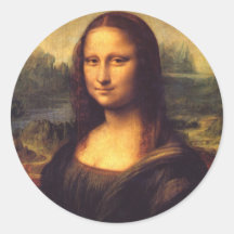 Mona Lisa Pegatina