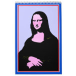 Mona Lisa Pop Art Style Wall Calendars