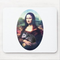 Mona Lisa Possum mousepads