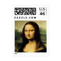 Mona Lisa postage