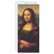 Mona Lisa Custom Rack Cards