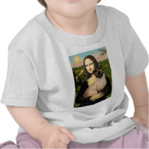 Mona Lisa - Seal Point Siamese cat T Shirt