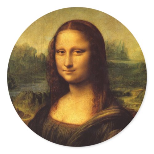 Mona Lisa sticker