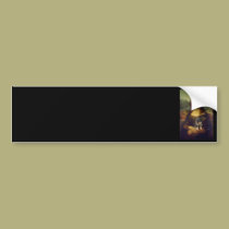 Mona Lisa: The Dog Lover bumper stickers
