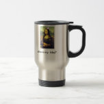 Mona Lisa Travel cup mugs