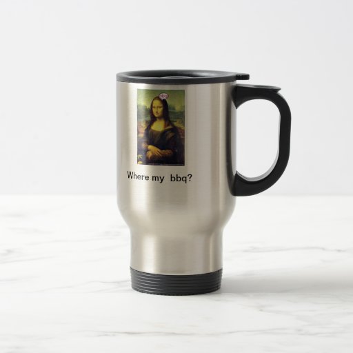 Mona Lisa Travel cup Coffee Mugs