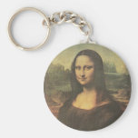 Mona Lisa Vintage Fine Art Keychains