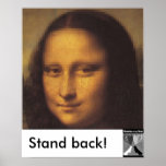 Mona Lisa Visual Resolution posters