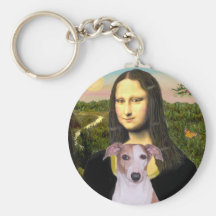 Mona Lisa - Whippet (#7 light red) Key Chains