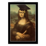 Mona Lisa's Graduation Day Greeting Card