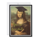 Mona Lisa's Graduation Day Custom Invites