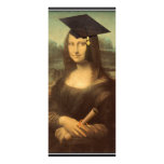 Mona Lisa's Graduation Day Personalized Rack Card