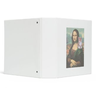 MONA LISA'S KITTEN binder