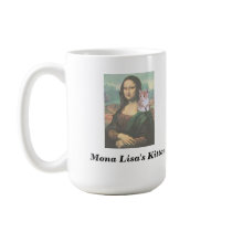 Mona Lisa's Kitten mugs