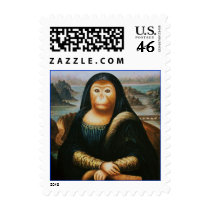 mona monkey postage