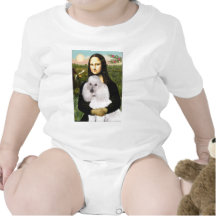 Mona-Pood-White-Standard Poodle Baby Bodysuit