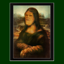 Mona Rilla aka  Mona Lisa postcards