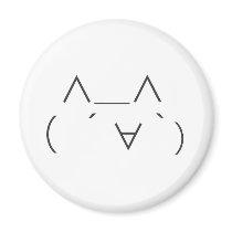 Mona Smile Refrigerator Magnets