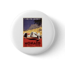 Monaco 1935 Grand Prix poster design buttons