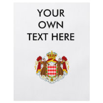 Monaco Coat of Arms Full Color Flyer