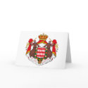 Monaco Coat of Arms Greeting Card