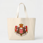 Monaco Coat of Arms Tote Bag