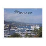 monaco cruise postcard