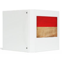 Monaco Flag 3 Ring Binder