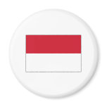 Monaco FLAG International Refrigerator Magnet