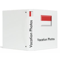 Monaco Flag Jewel 3 Ring Binders