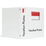 Monaco Flag Jewel binders