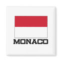 Monaco Flag magnets